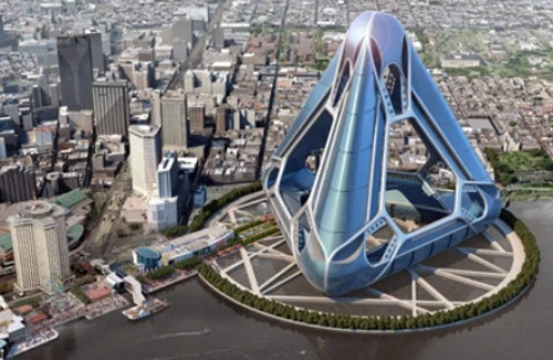 Những thành phố nổi giữa đại dương