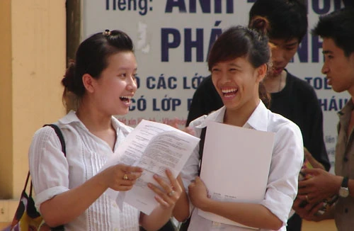 Thí sinh được cưng chiều 