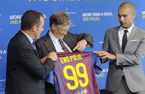 Barcelona hoạt động vì trẻ em