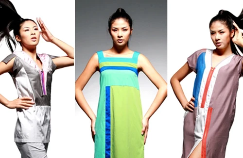 Ngọc Hân “khoe” tài thiết kế thời trang