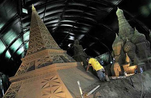 Kỳ quan thế giới từ cát