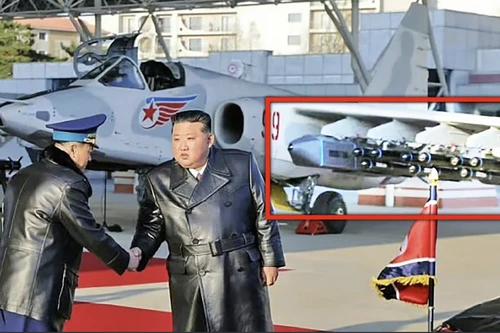 Cường kích Su-25 Triều Tiên 'hồi sinh' với tên lửa hành trình tàng hình mới