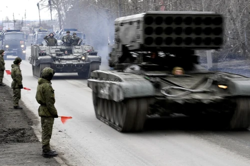 TOS 1A được nâng cấp mạnh nhằm đối phó drone tại Ukraine