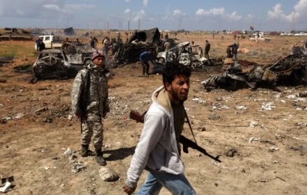 NTC chưa xác nhận con trai ông Gaddafi bị bắt 