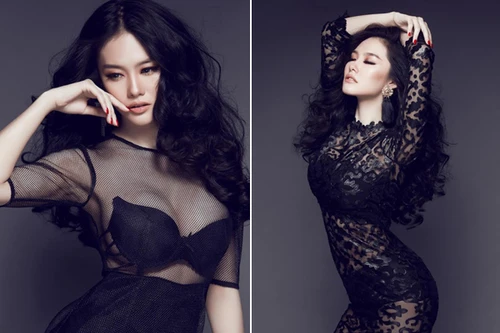 Linh Chi khoe nội y và vòng 1 bốc lửa