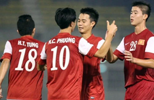 Đội hình thiện chiến của U19 VN chia điểm đáng tiếc với Tuyển SV Kansai