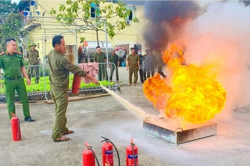 Nâng cao chuyên môn nghiệp vụ cho lực lượng Công an xã bán chuyên trách