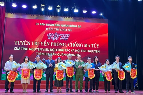 9 Đội công tác xã hội tình nguyện tham gia hội thi tuyên truyền phòng, chống ma tuý
