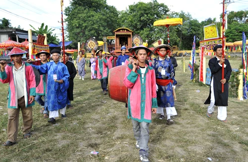 Độc đáo lễ hội “Thu tế”