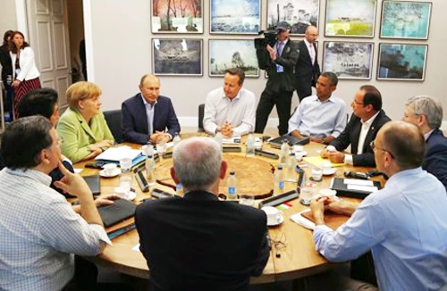 G8 - an ninh lu mờ kinh tế