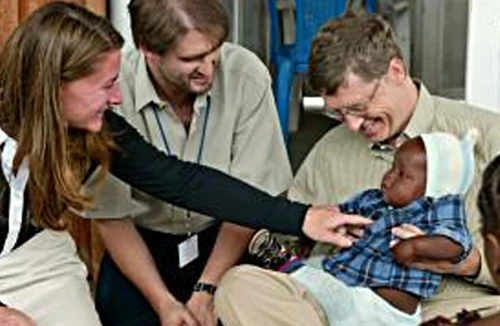 “Tấm lòng vàng” Bill Gates