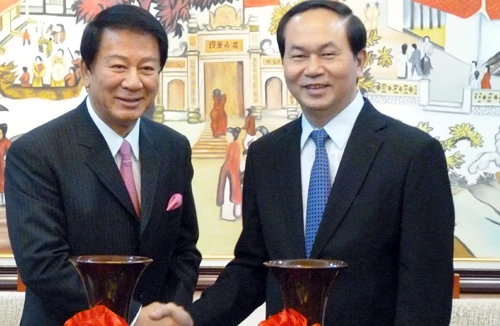 Bộ trưởng Bộ Công an tiếp Đại sứ đặc biệt Việt - Nhật