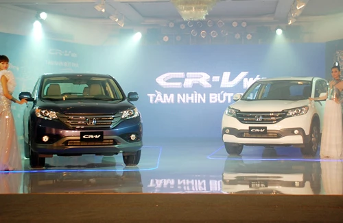 Honda Việt Nam ra mắt mẫu xe CR-V mới