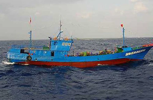 Nhật Bản bắt giữ thuyền trưởng tàu cá Trung Quốc