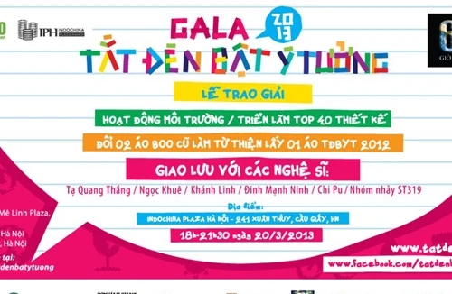 Gala Tắt đèn Bật ý tưởng 2013