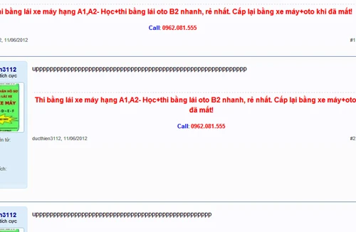 “Lách” luật để có giấy phép lái xe hạng A2 