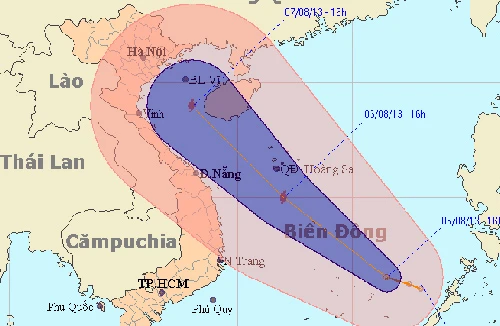 Miền Bắc lại lo áp thấp nhiệt đới 
