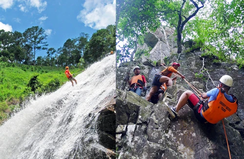 Đu dây vượt thác Datanla