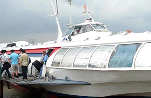 Dừng hoạt động tàu cánh ngầm một động cơ từ 1-9