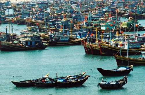 Bảo vệ ngư dân đánh bắt cá trên biển Đông