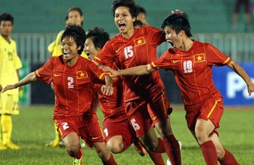 Tuyển nữ Việt Nam giành HCĐ khu vực