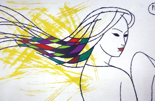 Chiều xuân trong công viên