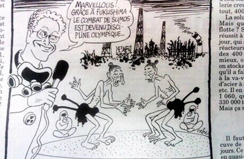 Nhật Bản phản đối tranh biếm họa về Fukushima