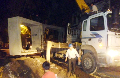 Nhiều tuyến phố trung tâm sẽ thoát ngập