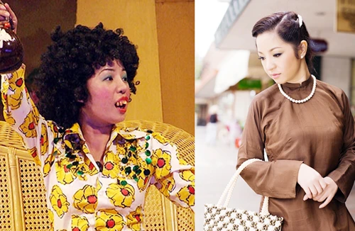 “Bà già bán khoai” thành... Á hậu