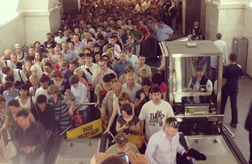 Cháy tại hệ thống tàu điện ngầm ở Matxcơva