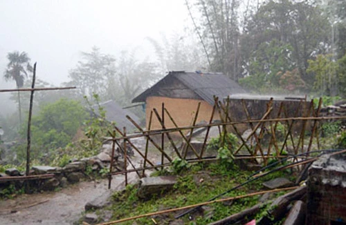 Lào Cai liên tiếp có mưa đá