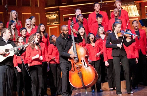 Dàn hợp xướng Mỹ trình diễn miễn phí