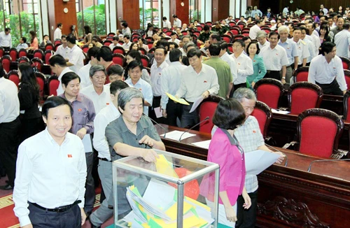 Lấy phiếu tín nhiệm 47 chức danh cấp cao: Công tâm, khách quan