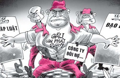 Công ty thu hồi nợ "thông cầu" với xã hội đen