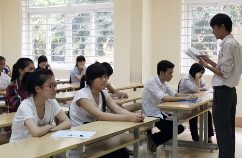 Nhiều trường chỉ đạt trên 50% thí sinh đến dự thi