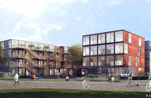 “Làng container “giữa Berlin