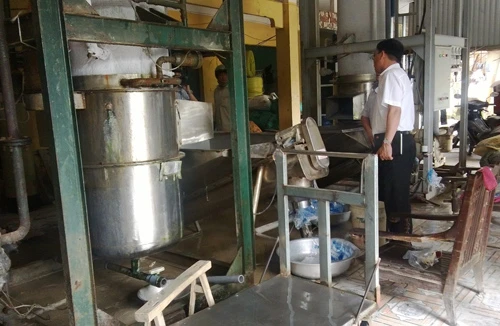 Hãi hùng đá viên, nước đóng chai