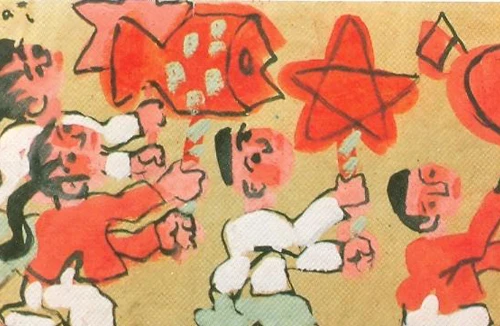 Tết Trung thu trong tranh Bùi Xuân Phái