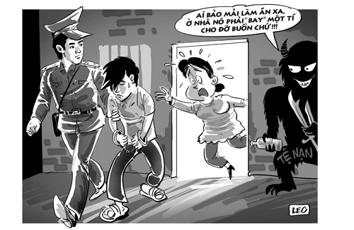 Đừng để “gãy cành” mới dạy con