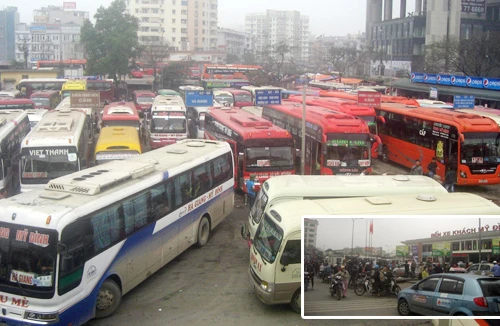Bến xe quá tải do ai?