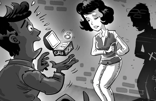 Vợ sắp cưới là... đàn ông