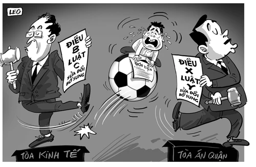 Tòa đùn đẩy trách nhiệm cho nhau