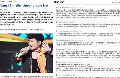 Ban tổ chức tự làm hại chính mình