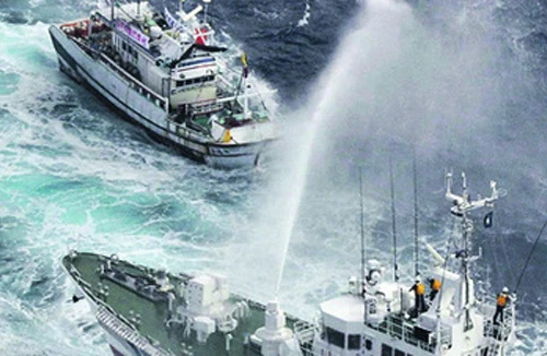 Nhật Bản - Đài Loan (TQ) lại đấu vòi rồng trên biển Hoa Đông