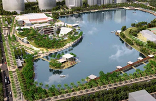 Thêm công viên mở tại Cầu Giấy