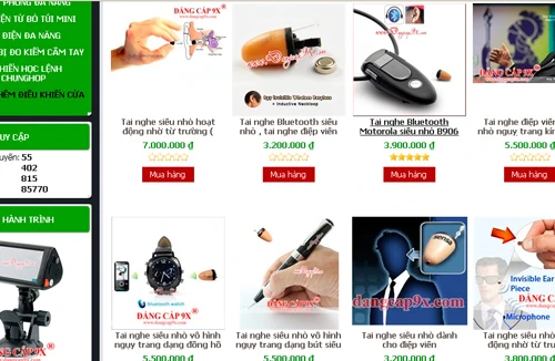 Nguy cơ từ thiết bị ghi âm, ghi hình siêu nhỏ