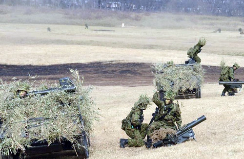 Nhật Bản tập trận bảo vệ đảo 