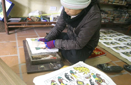 Nghề làm tranh Đông Hồ trở thành di sản phi vật thể quốc gia