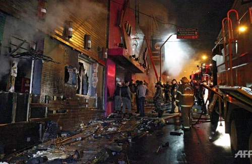 Brazil: Cháy hộp đêm, hơn 250 người thiệt mạng