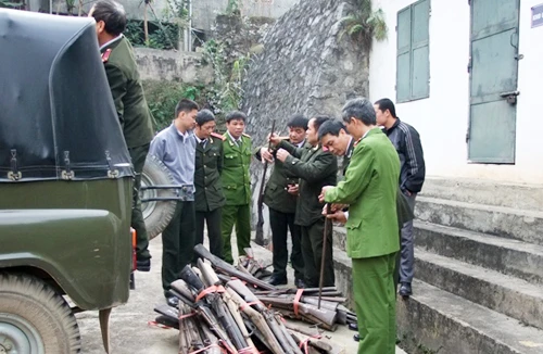 Cao Bằng: Hiệu quả cụm an ninh liên hoàn vùng giáp ranh